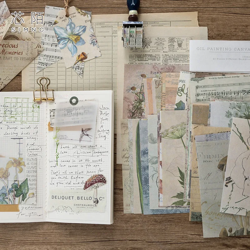 

Moon Night Picnic Series paper Sticky Notes translucent Memo Pad Diary Stationary Flakes Scrapbook Decorative memo pad