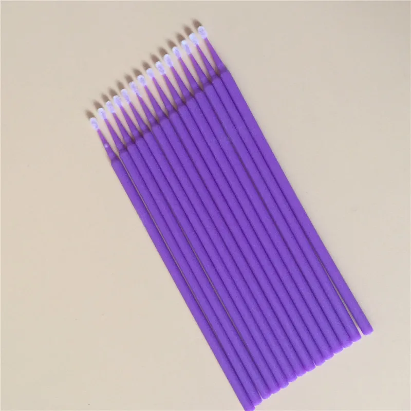 100 Pcs Applicator Brushes Dental Micro Brush Disposable Materials Durable Micro Mascara Wands Spoilers Eyelashes Cosmetic Brush 4