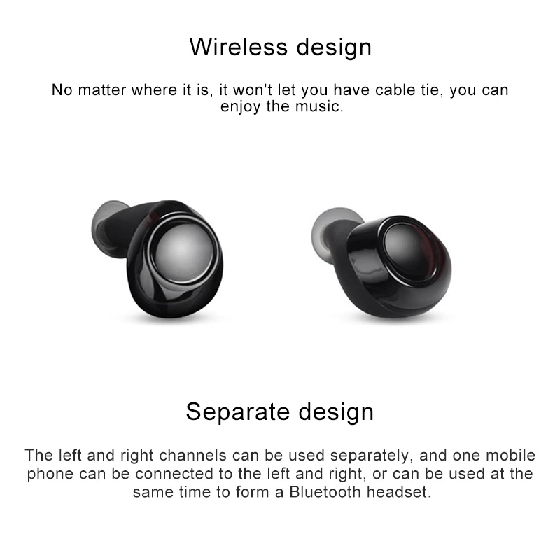 Выдвижной ящик тип S2 ушные наушники TWS Bluetooth V5.0 беспроводные наушники гарнитура