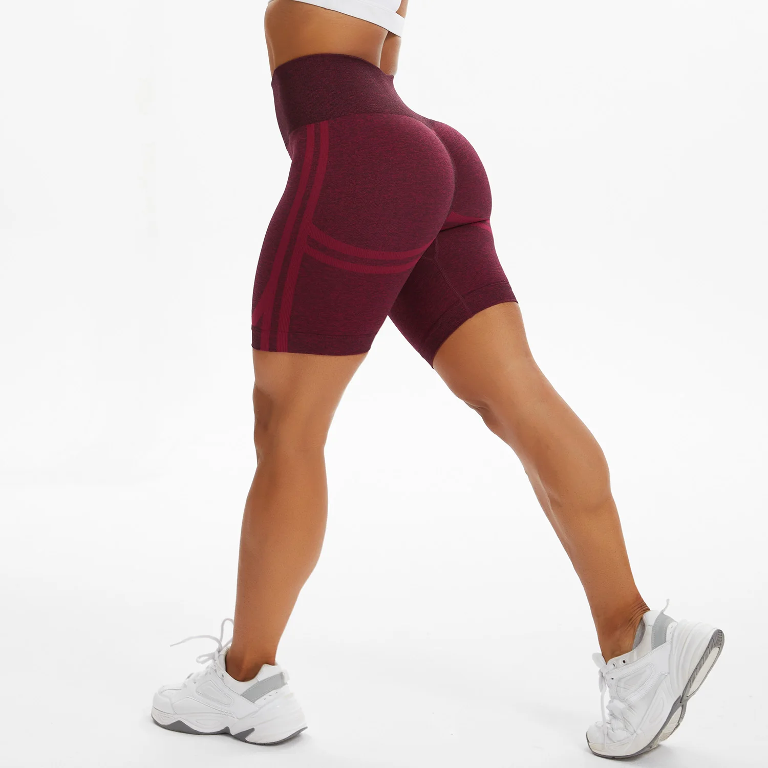 Seamless Sports Shorts For Women Hip Push Up Short High Waist Leggings Gym Yoga Hot Shorts Tummy Control Workout Fitness Shorts