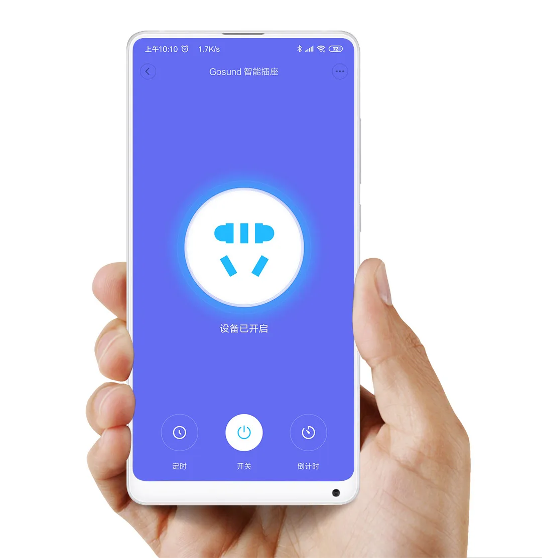Оригинальная Xiaomi Mi домашняя умная розетка Gosund, WiFi Пульт дистанционного управления, интеллектуальный таймер для работы, несколько безопасная защита