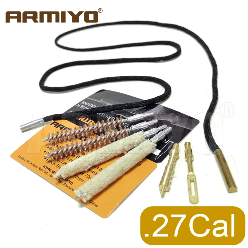 Armiyo .270Cal 7 мм 6 шт./компл. набор кистей для чистки корпуса латунные отверстия
