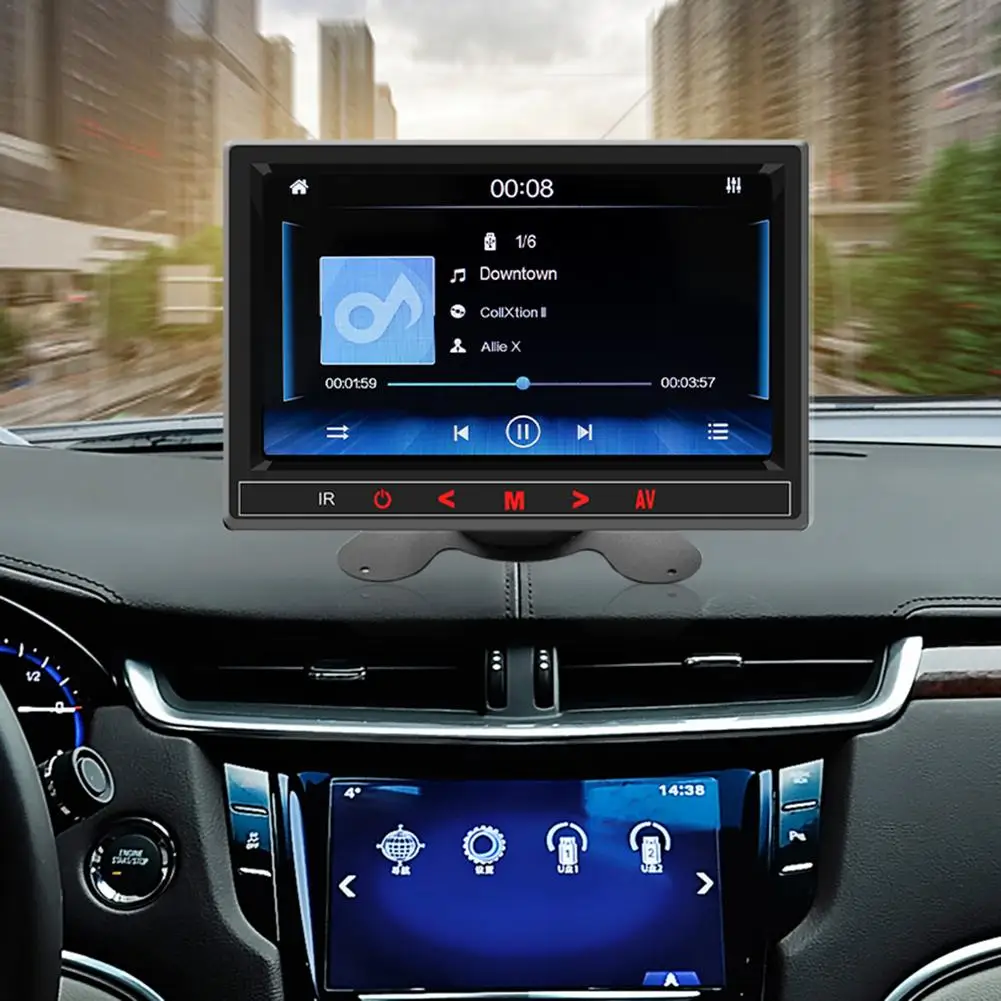 7 Inch 2 Din Auto Carplay Touch Screen Stereo Fm Radio Car Wireless Bt