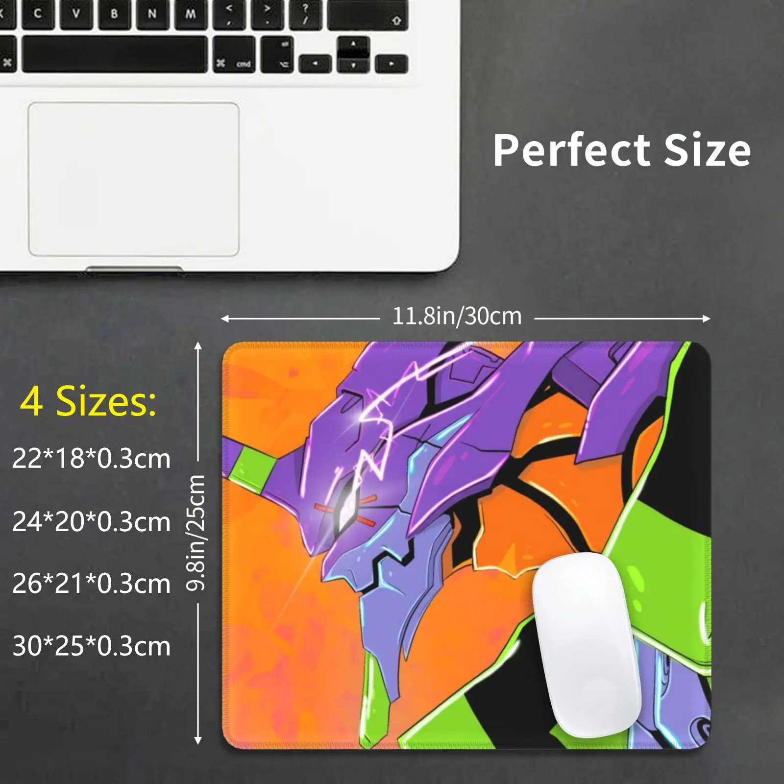 Eva Neon Mouse Pad 1135 Neon Anime Manga Neon Color Eva 1 Unità Giappone Eva Neon Evangelion