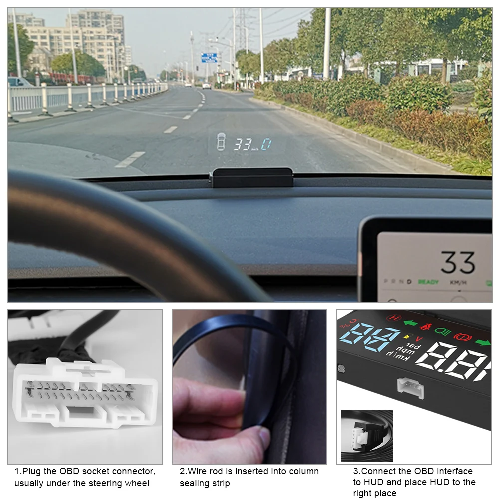 E100   ڵ    ˶ OBD Hud ӵ  ׽  3  ڵ   ÷