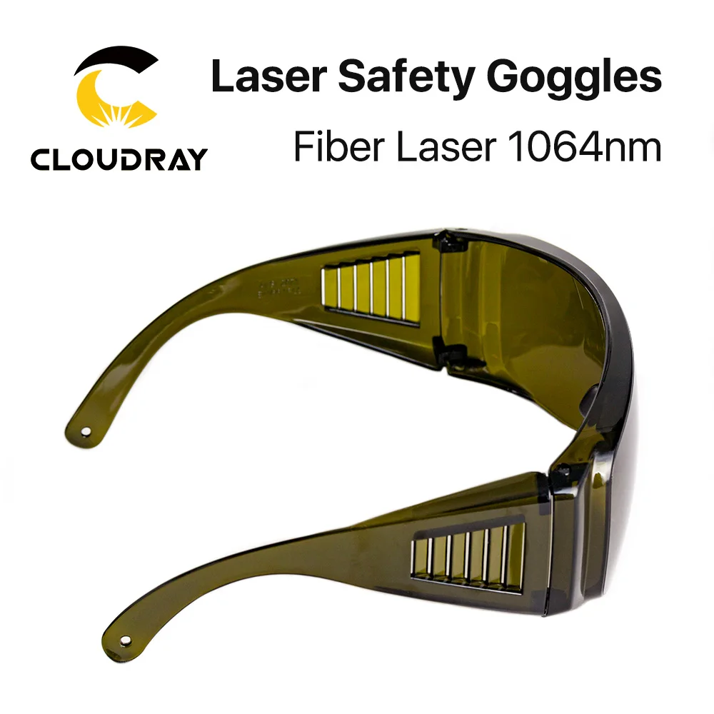 Cloudray 1064nm защитные очки Стиль B лазерные защитные очки 850-1300nm OD4+ CE для волоконного лазера
