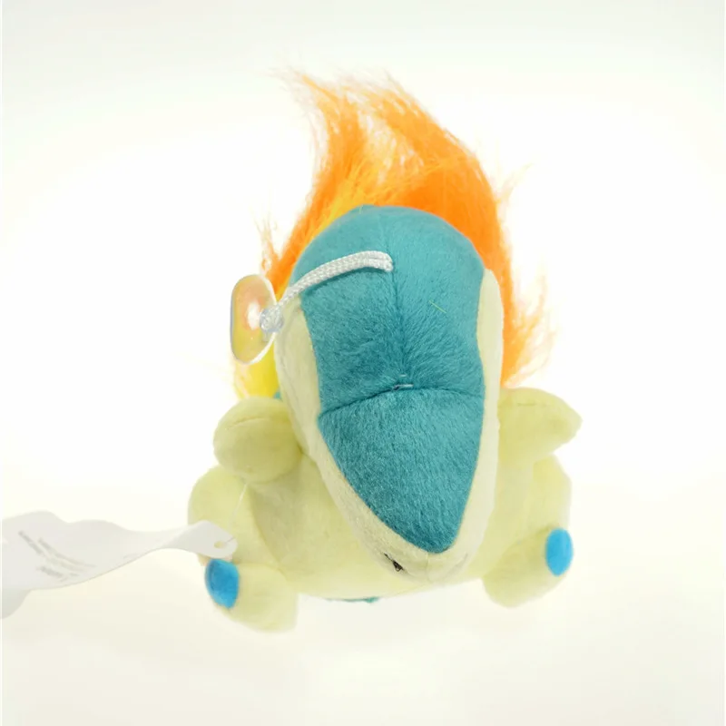 15 см Cyndaquil Кукла мультфильм сидя игрушки Аниме плюшевые мягкие игрушки милые реалистичные Рождественский подарок для детей