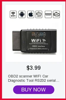 Автомобильный Wi-Fi диагностический интерфейс сканер неисправности OBD2 сканер инструмент детектор код считыватель инструмент ремонт автомобиля комплект адаптер для Android ПК