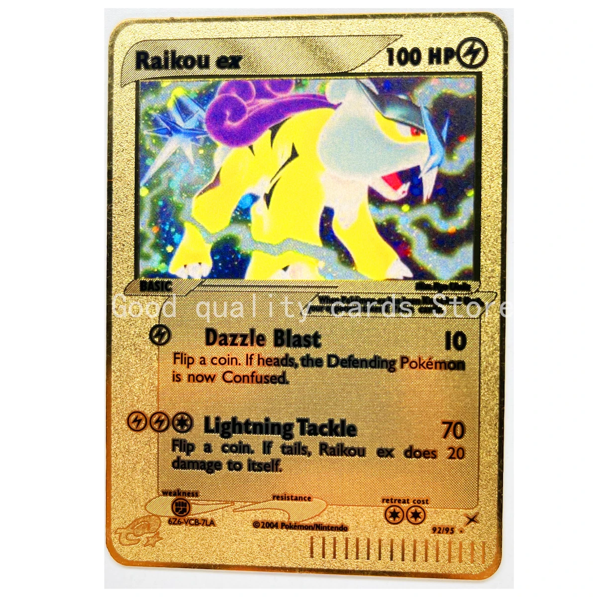 27 Styles Pokemon Metal Raikou Ex Suicune Luxio English Toys Hobbies Hobby  Collectibles Game Collection Anime Cards|Game Collection Cards| - AliExpress