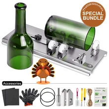 10 шт. резак для стеклянных бутылок для DIY резки стекла машина для резки для вина, пива, шампанского перчатки для рукоделия стекло es аксессуары набор инструментов