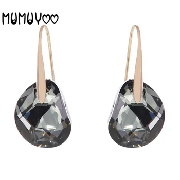 

Fashion jewelry high quality swa, charm Austrian crystal pea design modeling Bella transparent crystal pierced women earrings