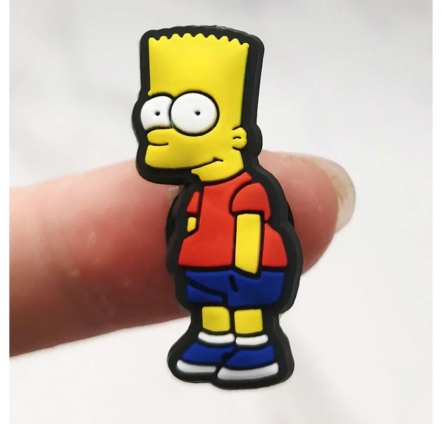 1Pcs Shoe Charms Classic Animated Characters Sandals Accessories Garden Shoe Buckle Decorations For croc jibz Kids Party Gift