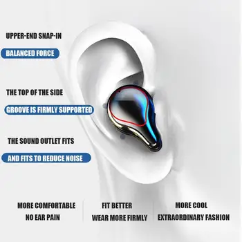 

SE16s TWS Bluetooth 5.0 Carbon Nanotube CNT Diaphragm Waterproof Performance Wireless Earbuds with IPX5 True For Phone E9V5