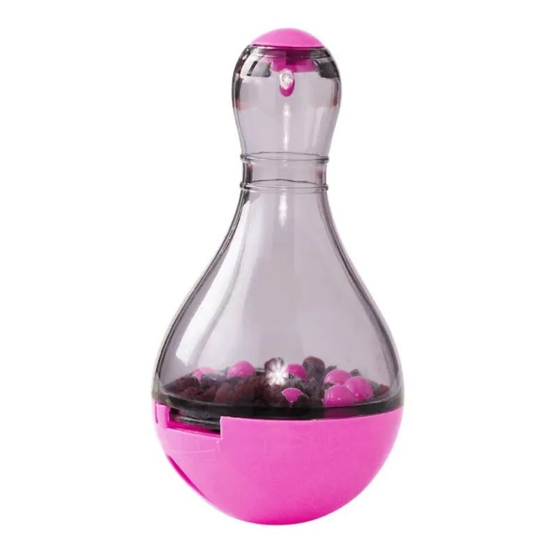 Игрушки для собак IQ Tumbler, игрушки для еды, мячи, умнее, питание для собак, дозатор для собак, кошек, игра, обучение домашних животных, поставка - Цвет: 16x8cm