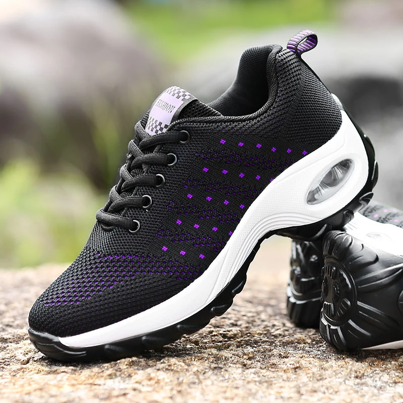 AFFINEST/женские нескользящие кроссовки; летняя дышащая обувь для бега для женщин; Легкая спортивная обувь на воздушной подушке