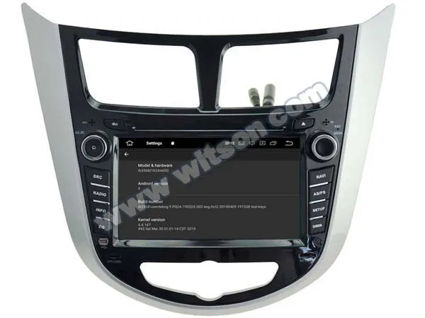 Excellent 7" Android 9.0 Pie OS Car DVD Multimedia Navigation GPS Radio for Hyundai Verna 2010-2012 & Solaris 2010-2012 & Accent 2010-2012 3