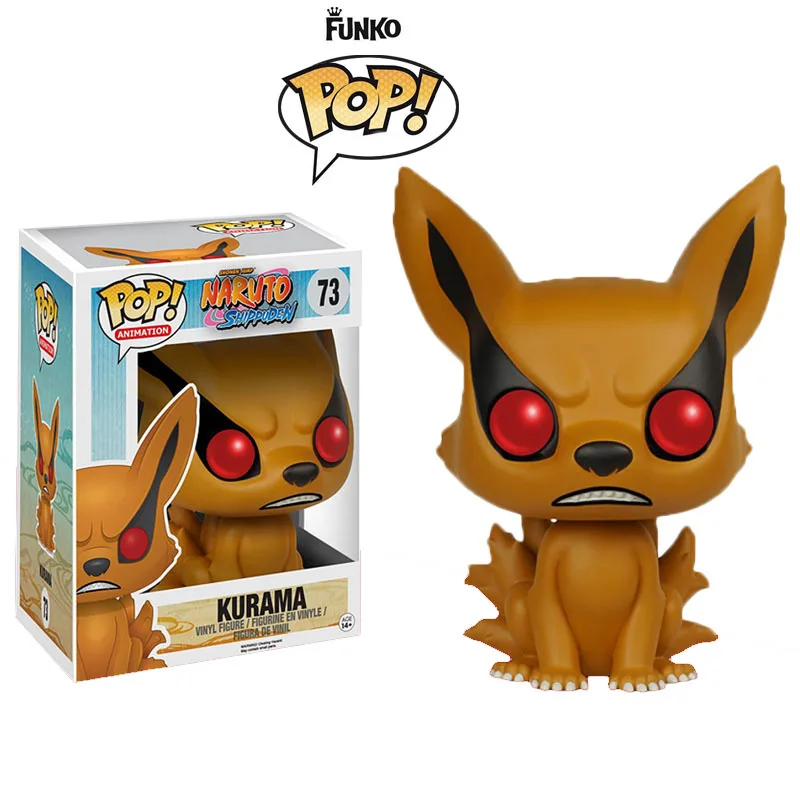 Наруто Funko pop Uzumaki Наруто Саске кьюби деревянный лист страна огня Коллекция Модель ПВХ фигурки Детские игрушки подарок