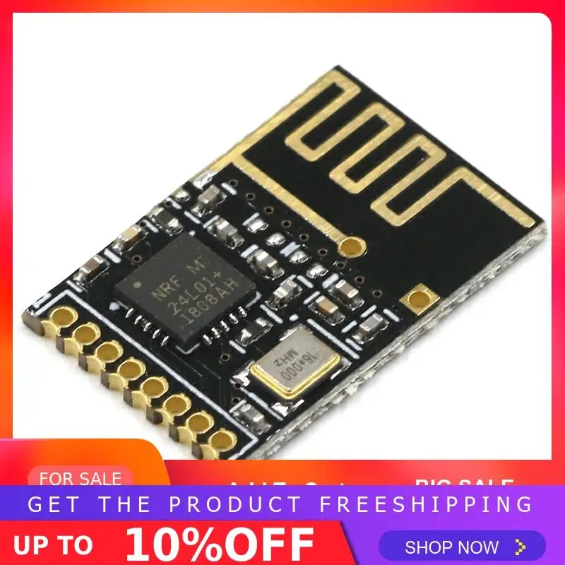 NRF24L01+ модуль беспроводной передачи данных 2,4G/NRF24L01 обновленная версия 2 Мбит/с NRF24L01 гнездо адаптера плата