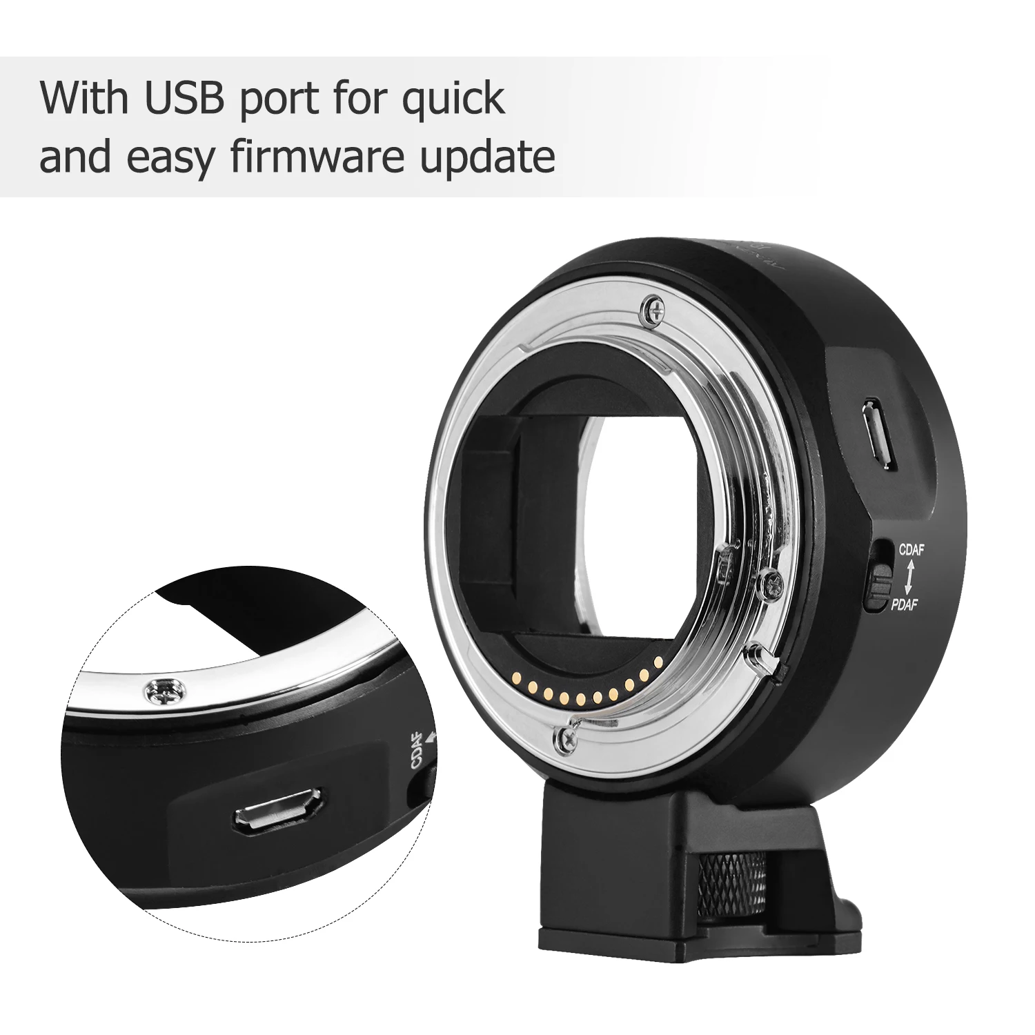 87%OFF!】 Andoer マウントアダプター EF-NEX Ⅳ i9tmg.com.br