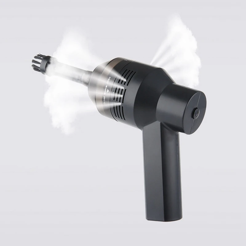 Tanie Odpylacz powietrza do czyszczenia klawiatury komputerowej akumulator bezprzewodowy, akumulator 2000 MAh, szybkie ładowanie 8W dla elektroniki komputery K