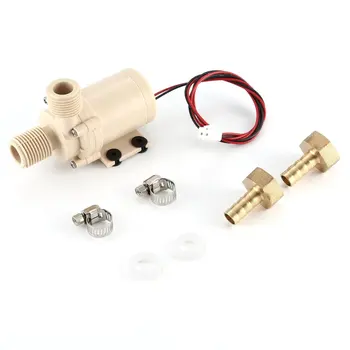 

12V Solar Water Pump Circulation Brushless Motor 212 F w/ Coupler Hot/Cooling Water Circulation pump for home solar systems