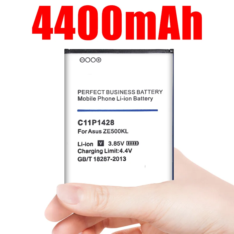 Аккумулятор C11P1428 4400 мАч для Asus Zenfone 2 Zenfone2 Laser ZE500KL ze500кг|Аккумуляторы мобильных