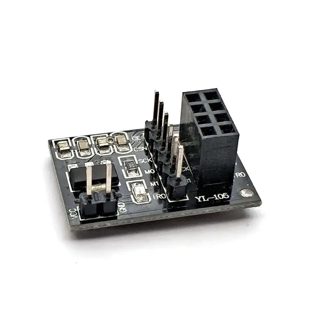 Модуль беспроводного адаптера NRF24L01 3 В Новая плата гнезда для 8Pin робота