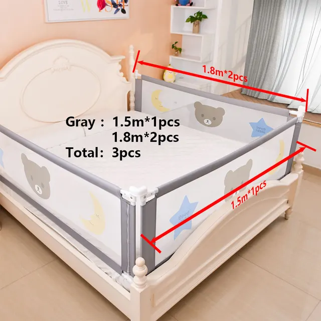 Barriere De Lit Pour Bebe Rails De Securite Pliables Barriere De Securite Cloture De Haute Qualite Aire De Jeux Pour La Maison Berceau Pour Enfants Garde Corps Aliexpress