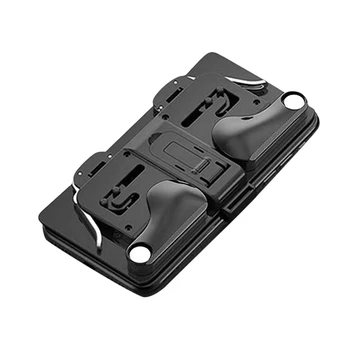 

Mobile Phone Trigger Mobile Game Controller Portable Foldable Compatible with iPhone and Android for Call of Duty/Fortnite/PUBG