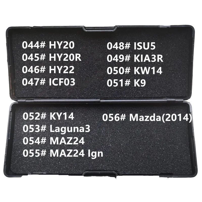 1-19 LiShi 2 в 1 B111 BW9MH CY24 DAT17 DWO4R DWO5 FO38 GT10 GT15 GM37 GM39 GM45 HU43 слесарный инструмент для всех типов