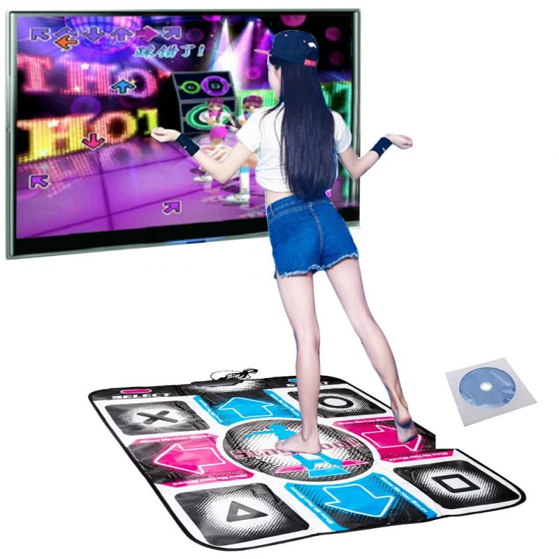 LPONGSIWH Double User Dance Mats Non-Slip Dance Step Pads Sense Game English for PC TV Dance Mixer Electronic Playmat Musical Playmat Funny Family Game Dancing Blanket Electronic Colorful Dance Mat LPONGSIWH Double User Dance Mats Non-Slip Dance Step Pads Sense Game English for PC TV Dance Mixer Electronic Playmat Musical Playmat Funny Family Game Dancing Blanket Electronic Colorful Dance Mat