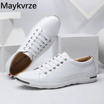 

Large size 38-48 men's shoes leather male sneakers fashion Comfortable soft bottom man flats men casual sports shoes