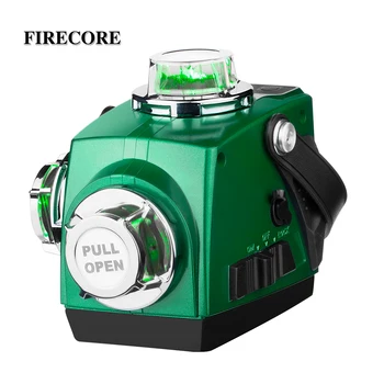

FIRECORE 3D green laser level 360 12lines tilt lockable suitcase Self-Leveling with receiver