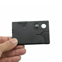 9 в 1 выживания кемпинг-карта Нож Открытый прочный инструмент EDC тактический самообороны спортивное оборудование портативный