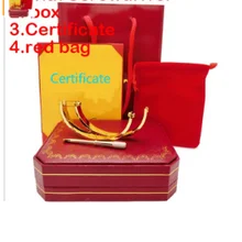 Титановые классические браслеты carter love, браслеты с отверткой, браслет для влюбленных, браслет, розовое золото, любовь, винт, браслет с коробкой