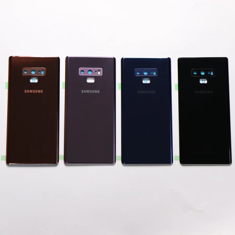 Задняя крышка для батареи samsung, стекло, note9, для samsung Galaxy Note 9, N960, SM-N960F, N9600, N960U, N960F, задняя крышка из стекла, чехол