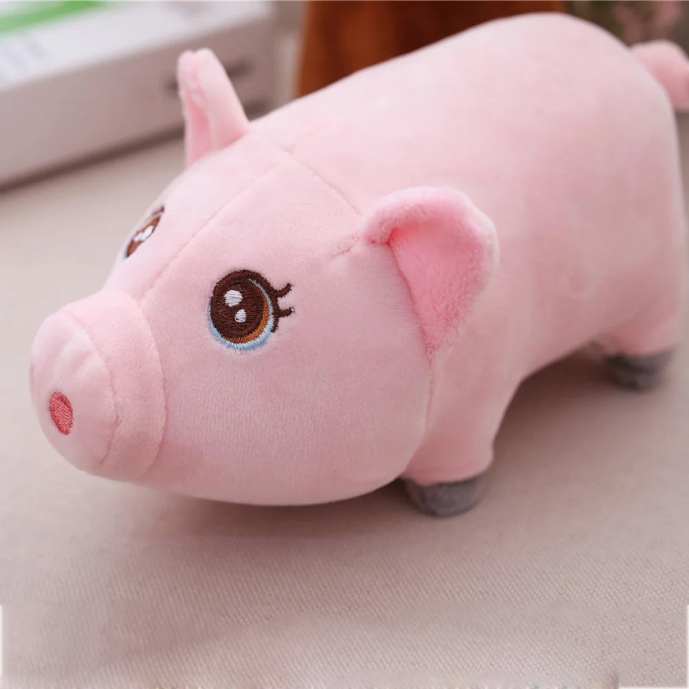 PP Хлопок 32 см мультфильм плюшевые игрушки розовые свинки на дереве Waddles мягкие куклы мультфильм милые дети подарки на день рождения