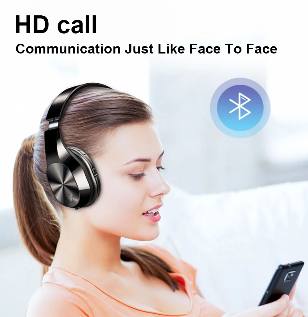 Foldable Wired Wireless Headphone 5 0 Bluetooth Wireless Earphones Stereo Earbuds Gaming Headsets With Microphone PC Laptop