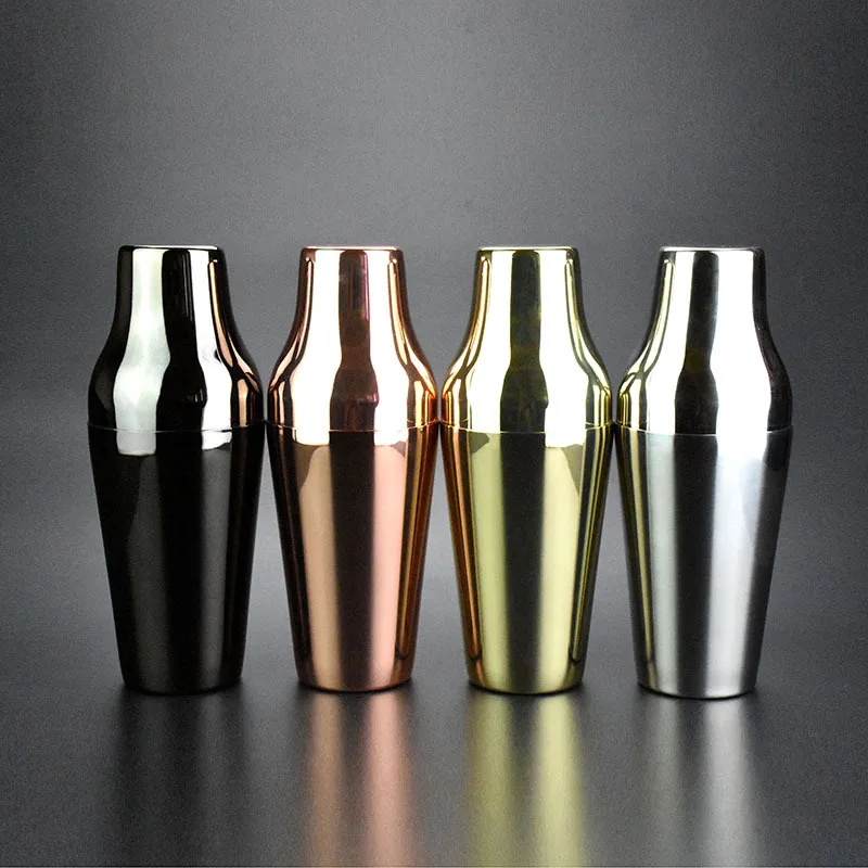 304 Stainless Steel Copper-Plated Two-Section Cocktail Shaker 650 Ml | Дом и сад