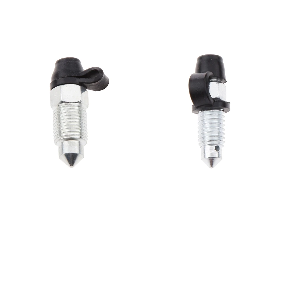 M8 X 1.25mm M10 x1mm Motorcycle Brake Bleeder Nipple Caliper Bleed Screws