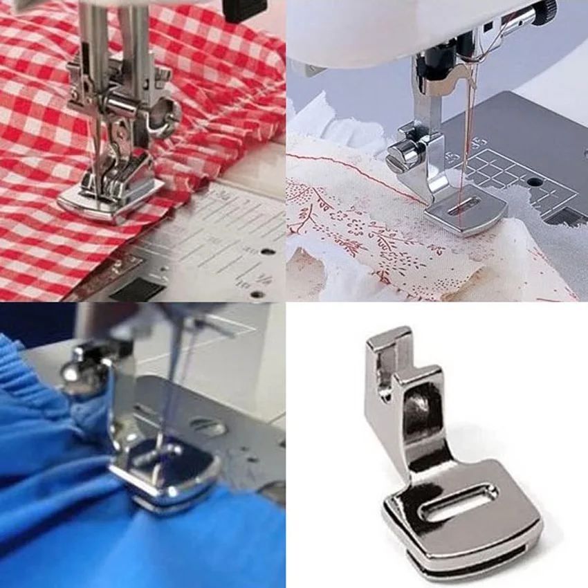 Ruffler Hem прижимная лапка 702 оригинальное качество для швейной машины Singer Janome Kenmore Juki