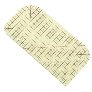 

1PCS Ironing Ruler Measuring Tool Hot Patchwork Tailor Craft Cloth Cutting Rulers Patchwork Ruler Quilting Rule DIY Sewing Tools