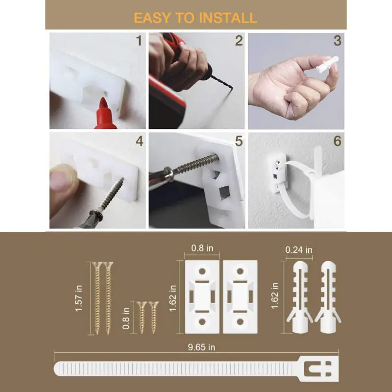 10 Set Child Furniture Restrictor Secure Lock Strap Anchors Anti Tip Resistant Straps Child Safety Baby Pets Security Protection 10 Set Child Furniture Restrictor Secure Lock Strap Anchors Anti Tip Resistant Straps Child Safety Baby Pets Security Protection