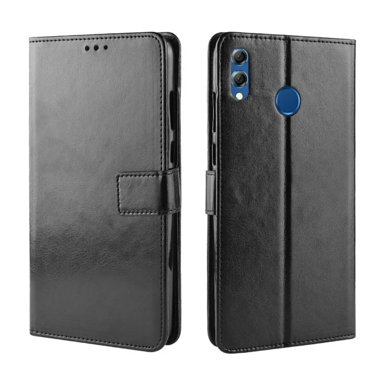 Роскошный кожаный флип-чехол для huawei Honor 8X MAX чехол задняя крышка телефона