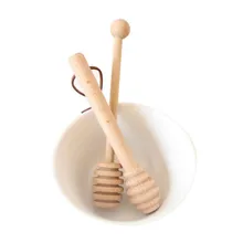 Палочка для меда из массива дерева, палочка для перемешивания бука с длинной ручкой, палочка для перемешивания меда с длинной ручкой, палочка для меда