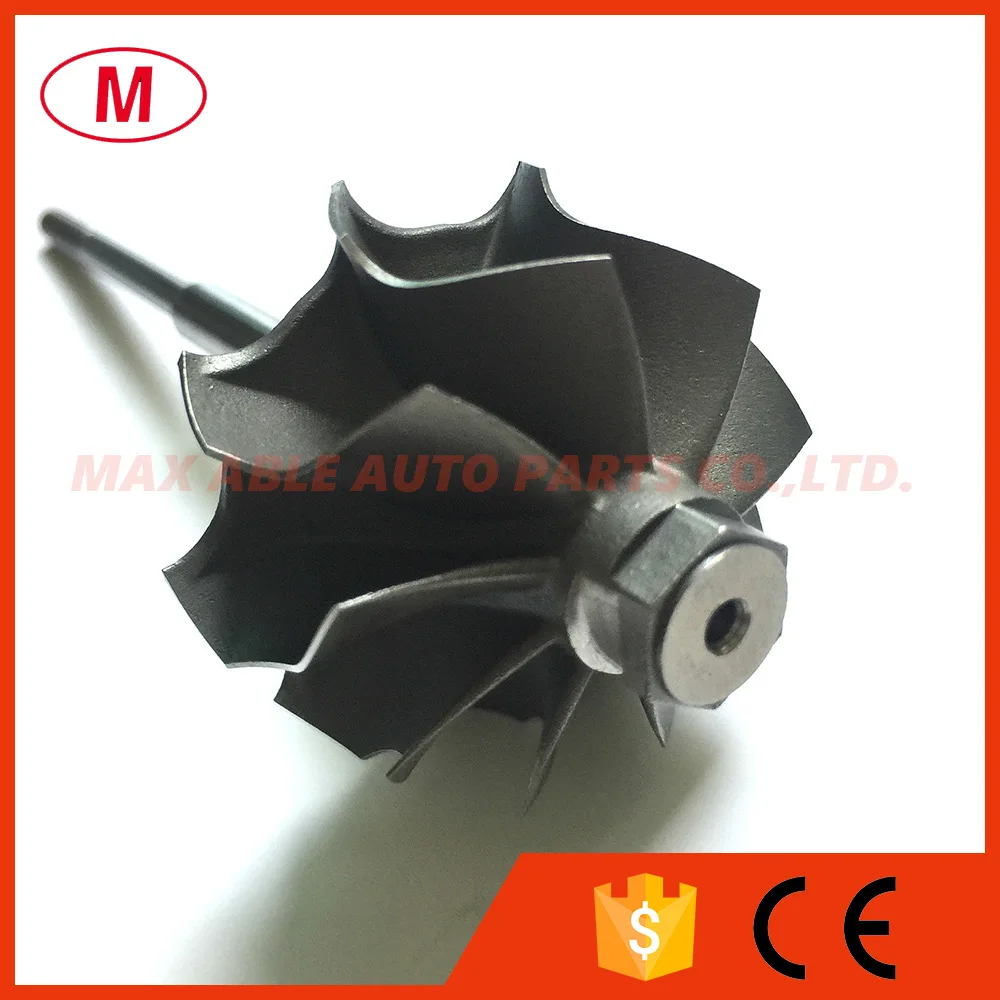 TD03 35.00/40.00mm 9 blades Turbo turbine shaft &wheel/turbine wheel/Turbine shaft/for turbocharger cartridge/CHRA/Core