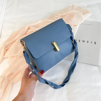 

Youth Ladies Simple Versatile Bag Women PU Leather Shoulder Bags Simple Solid Color Money Pouch Crossbody Handbag