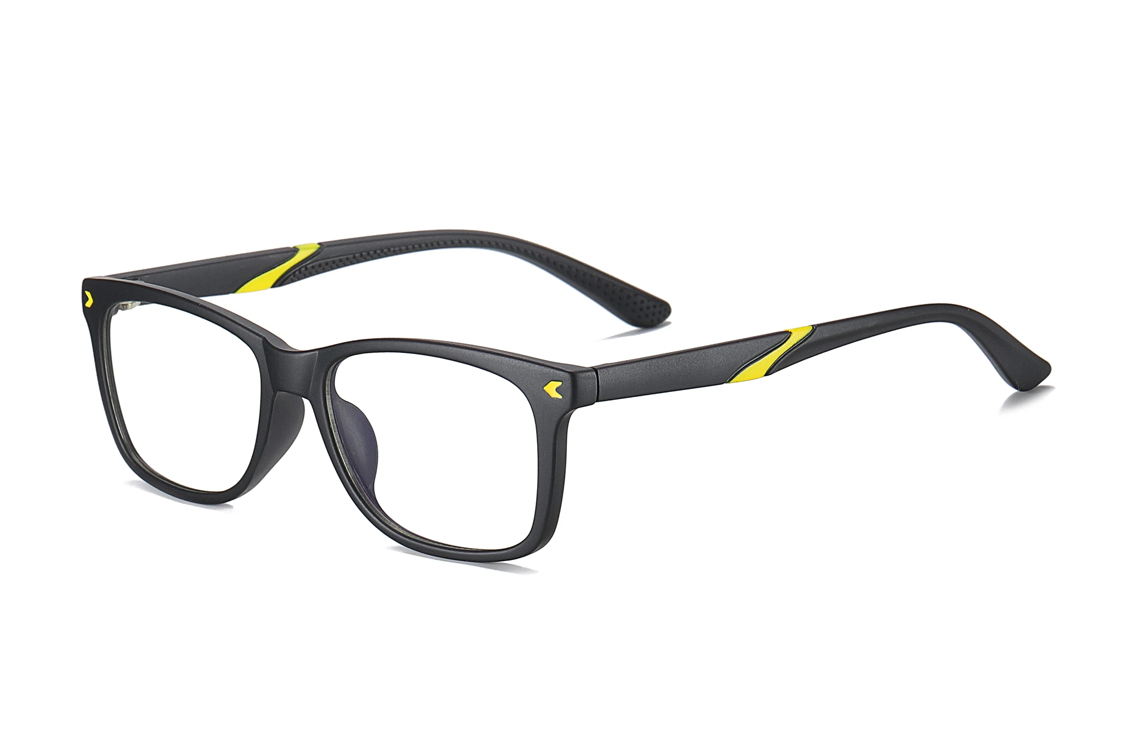 MAXJULI Blaulicht-blockierende Brille für Jugendliche, Jungen und Mädchen, quadratisch, TR90, flexibler optischer Gummirahmen, Brillen 6607 – Detail 17