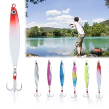 Shore Cast Iron Plate Lure Metal Sequins Fake Bait Simulation Artificial Bait Hard Lure Fishing Tackle Hard Fishing Lure