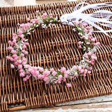 Свадебные цветы, свадебный головной убор, головной убор для девочки, Свадебный венок для волос, повязка на голову, цветочные аксессуары